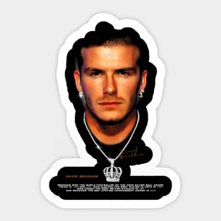 David Beckham Stickers for Sale | TeePublic David Beckham Stickers for Sale | TeePublic